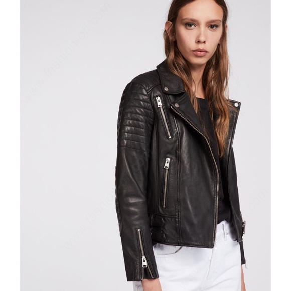 papin all saints leather jacket